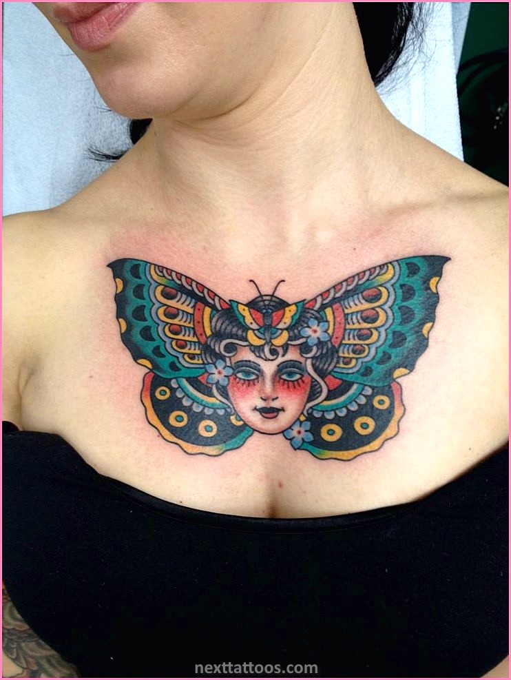 Chest Tattoos For Girls Can Express Your Personality