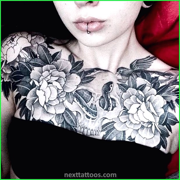 Chest Tattoos For Girls Can Express Your Personality