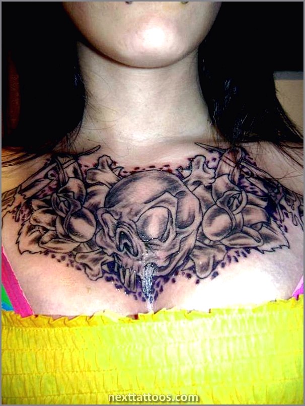 Chest Tattoos For Girls Can Express Your Personality