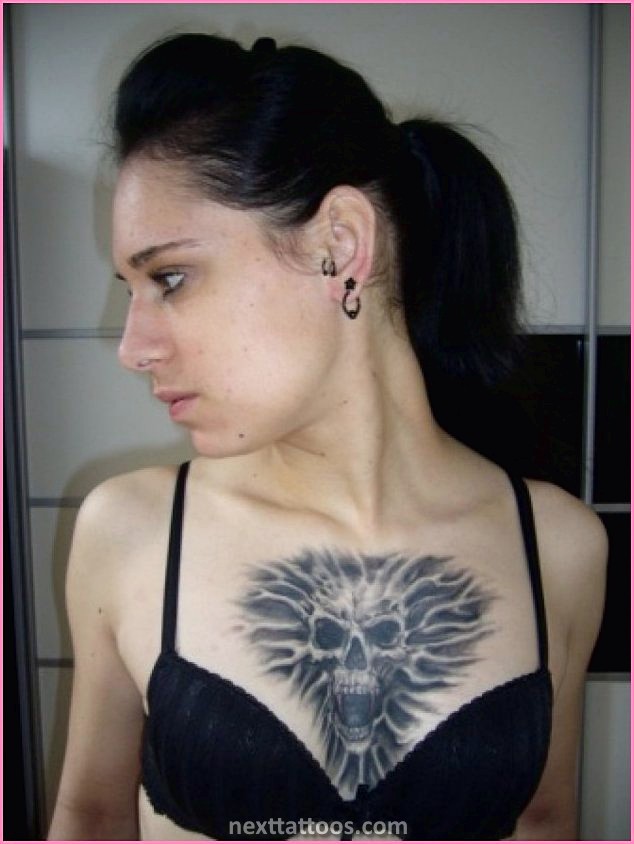 Chest Tattoos For Girls Can Express Your Personality