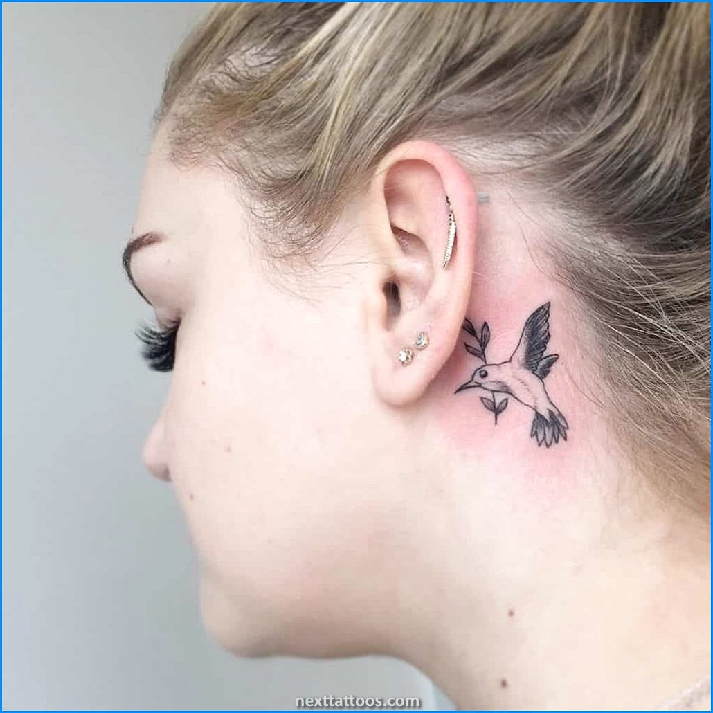 Behind the Ear Tattoos - How to Choose a Back-Tatted Earring