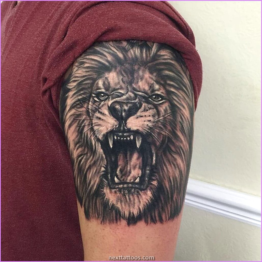 The Meaning of a Lion Tattoo Arm Or Chest