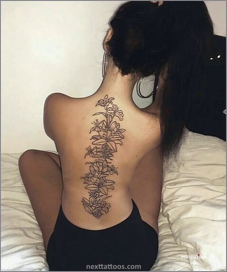 Spine Tattoos Quotes For Women and Men