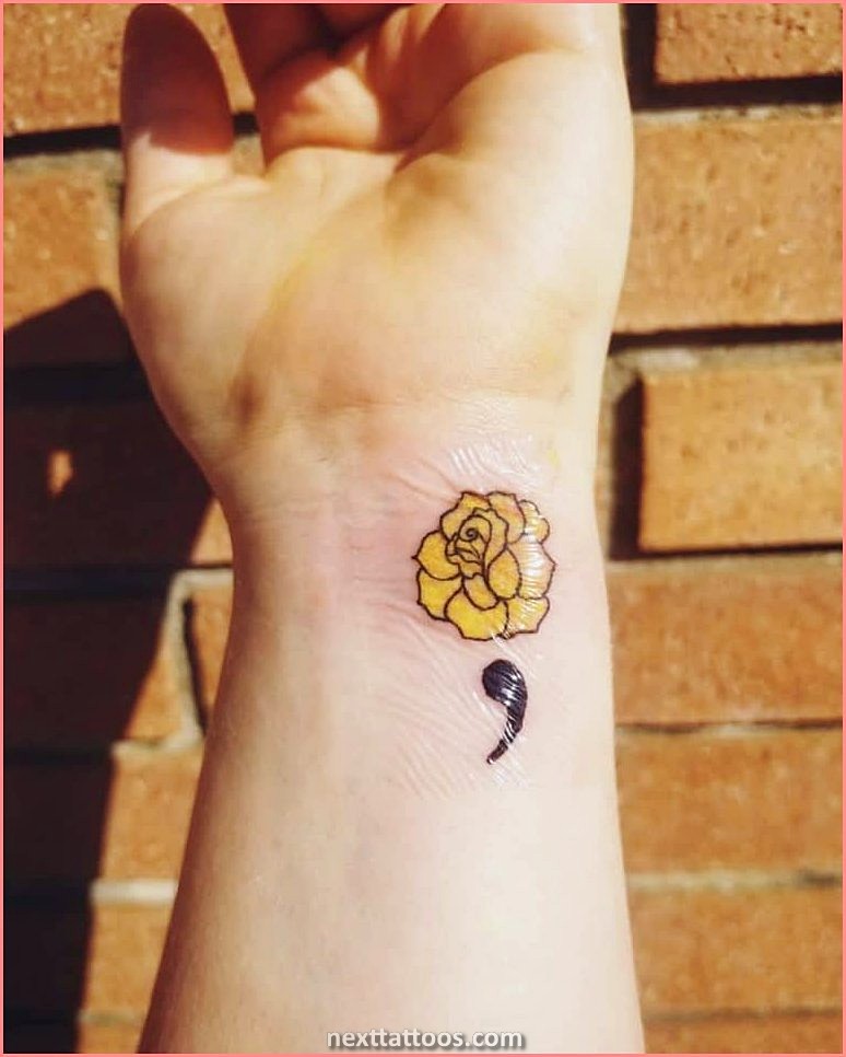 The Meaning of a Semicolon Tattoo