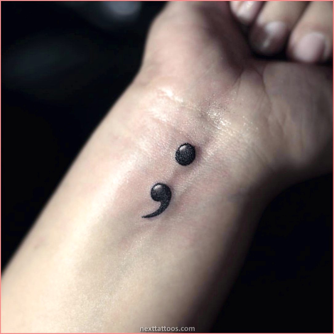 The Meaning of a Semicolon Tattoo