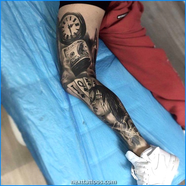 Leg Tattoos For Men Gallery