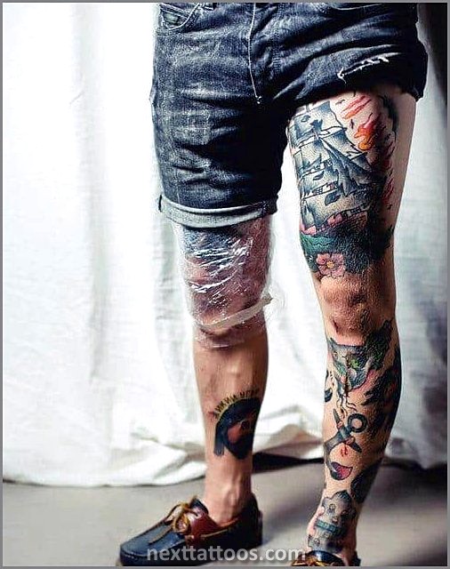 Leg Tattoos For Men Gallery
