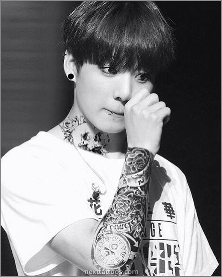 The Mysterious Jungkook Tattoo Arm