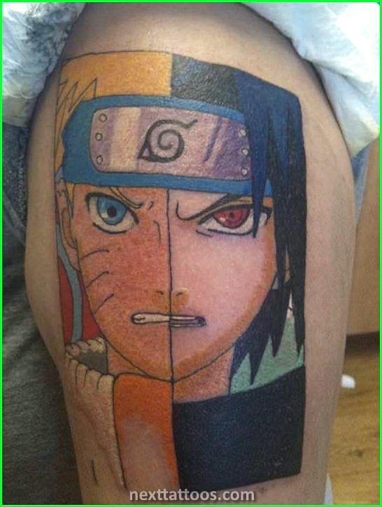 Anime Character Face Tattoos