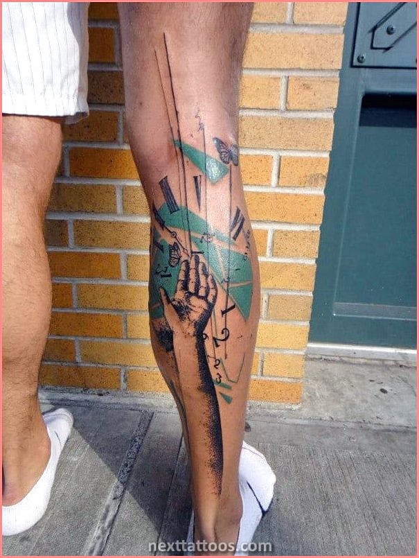 Dragon Leg Tattoo Ideas For Men