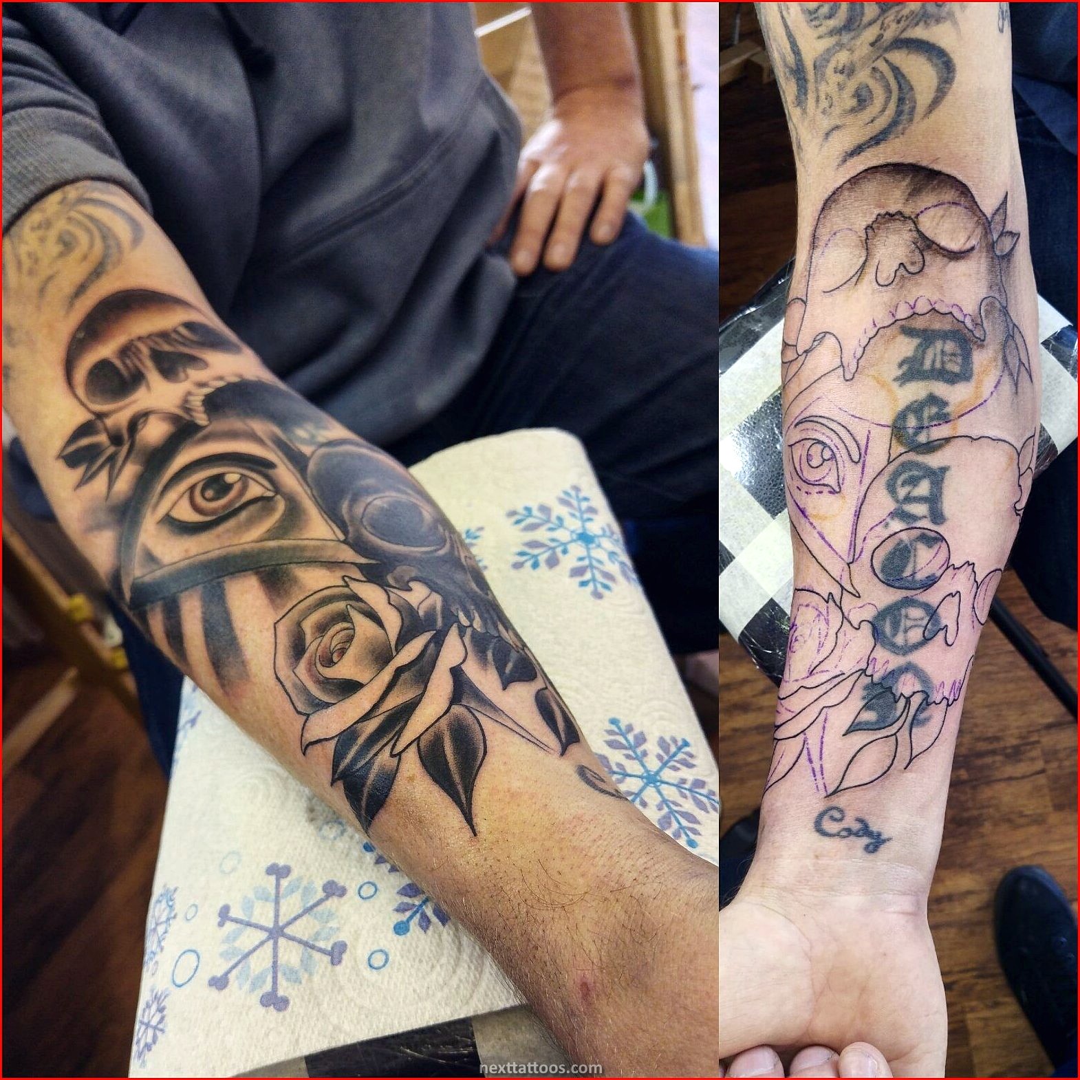 How to Cover Up Tattoos on Lower Arm and Forearm