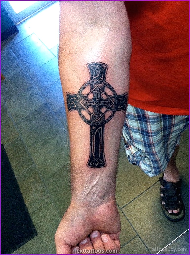 Male Cross Tattoos - Where to Get Inked