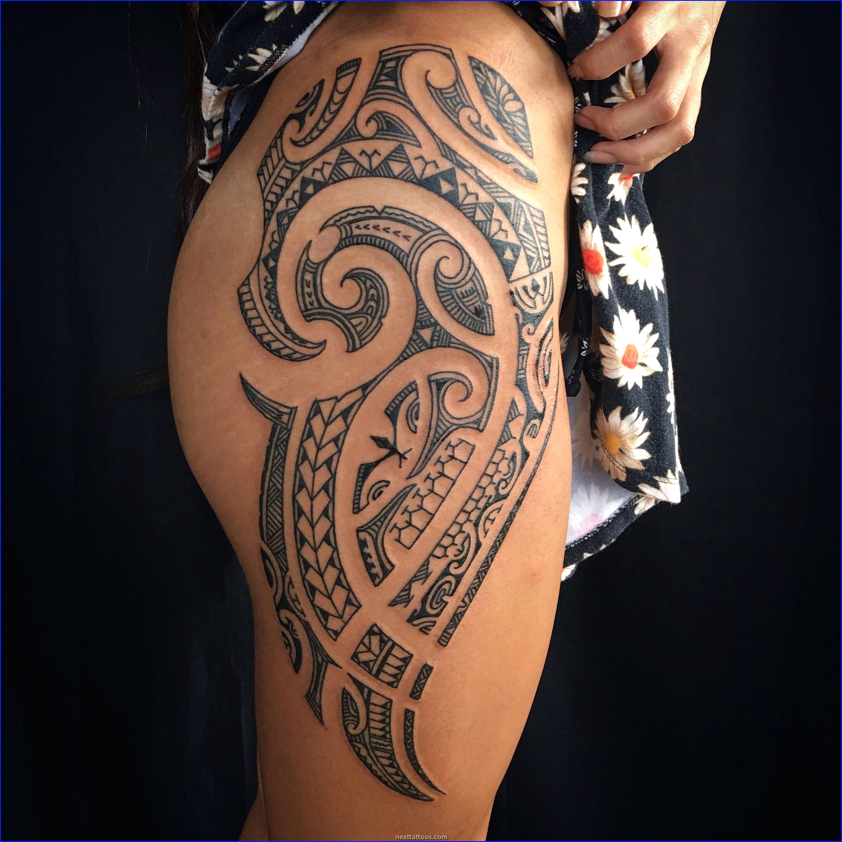 Татуировки трайбл Полинезийские