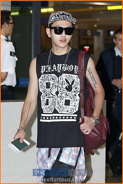 Male Kpop Idols With Tattoos