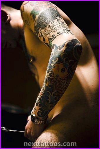 Male Nipple Tattoos