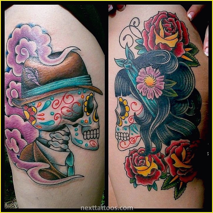 Male and Female Matching Tattoos