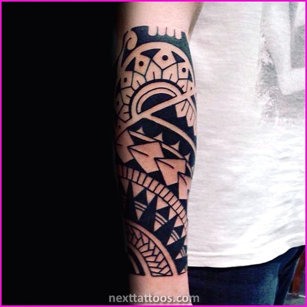 Mens Tribal Arm Tattoos Pictures