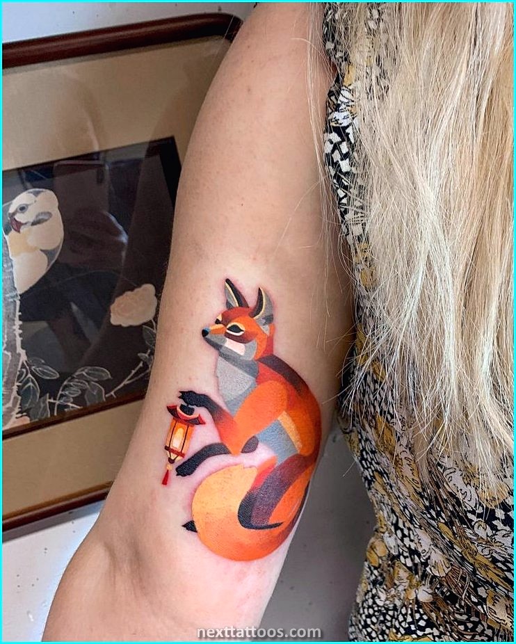 Sasha Unisex Tattoo - Get a Tattoo of a Fox