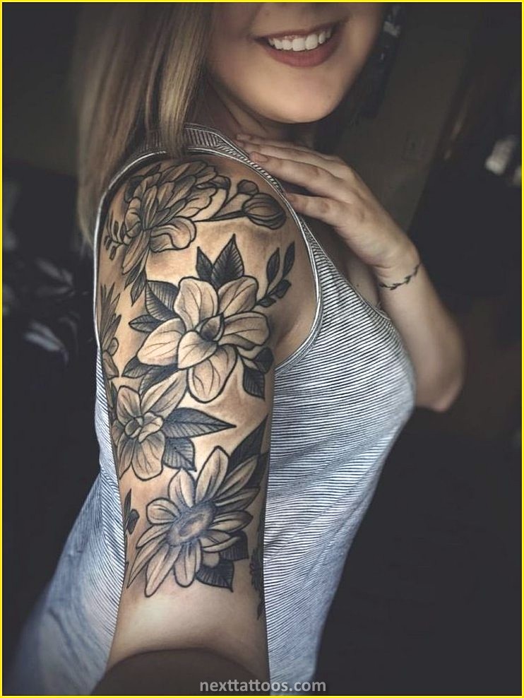 Side Arm Tattoos For Females