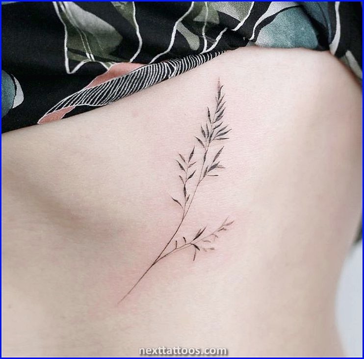 Simplistic Nature Tattoos - Minimalist Nature Tattoos