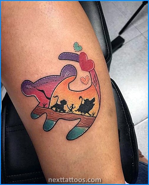 Small Disney Character Tattoos