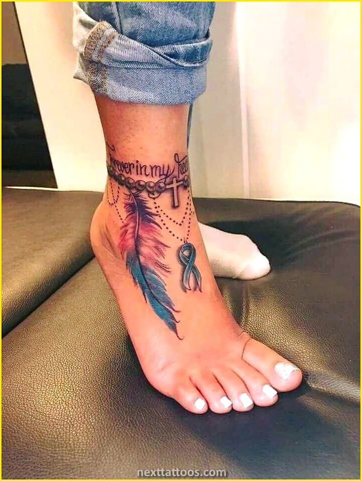 Small Male Foot Tattoos