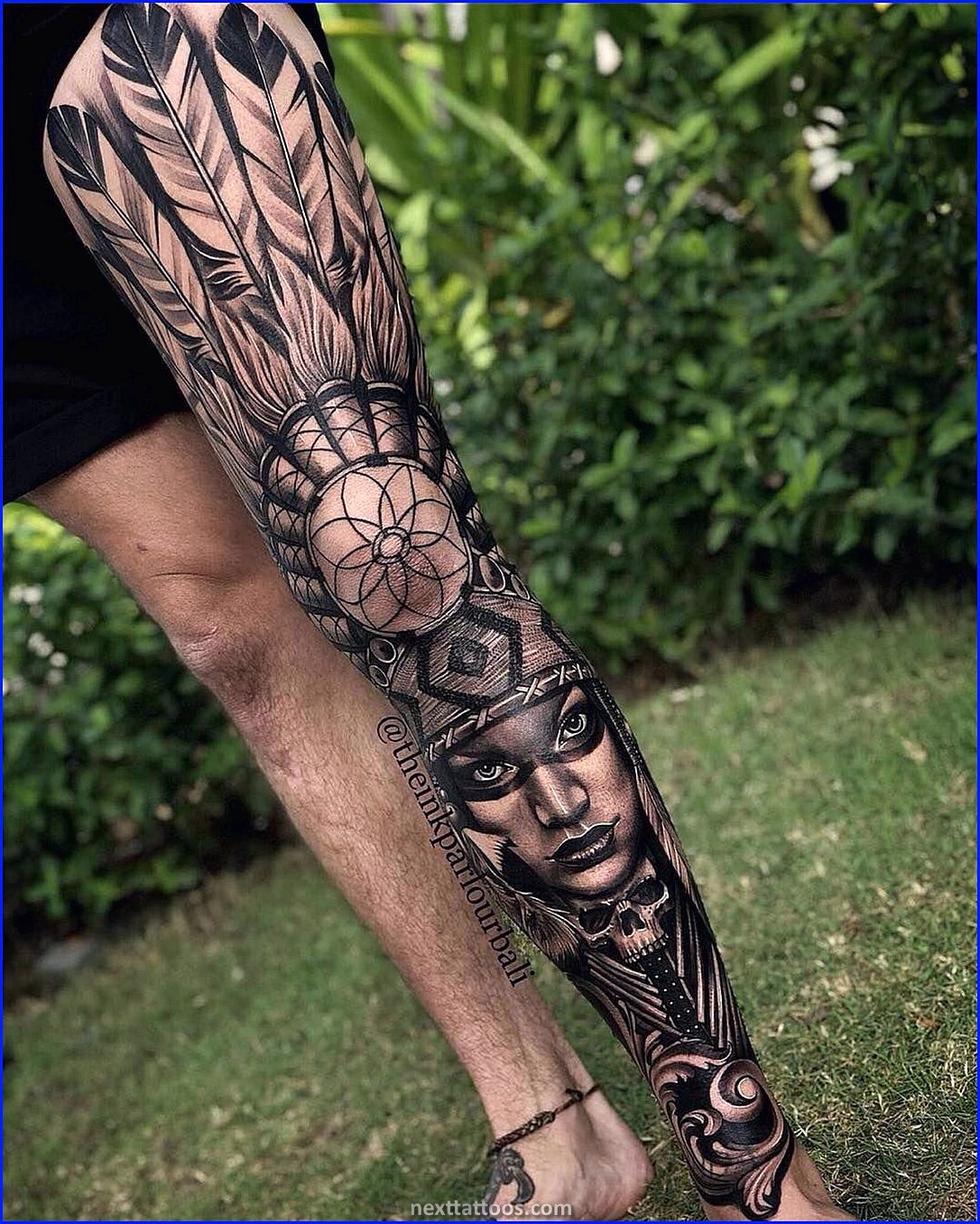 The Best Male Thigh Tattoos Small