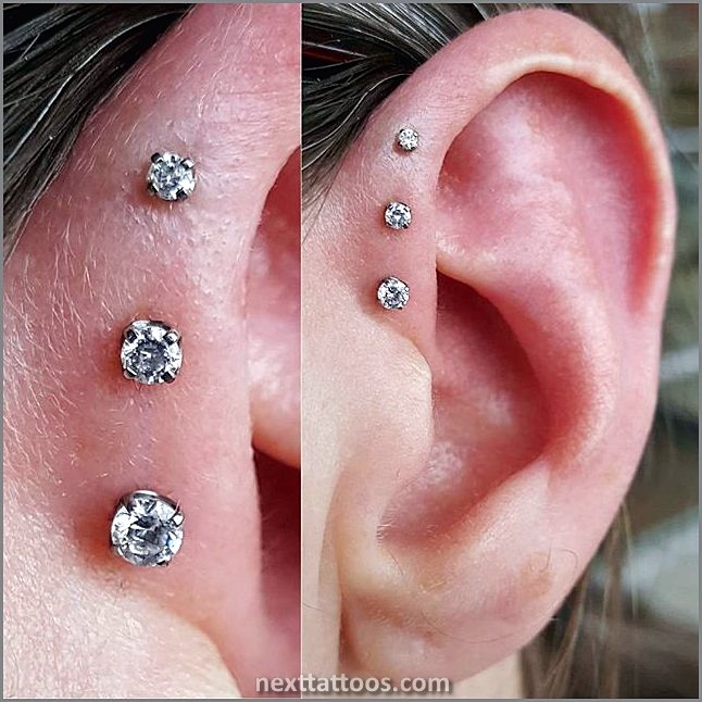 Triple Helix Piercing Ideas