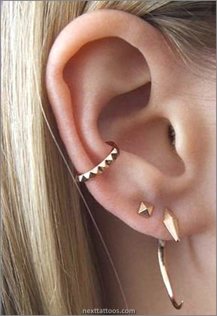 Unique Multiple Ear Piercing Ideas