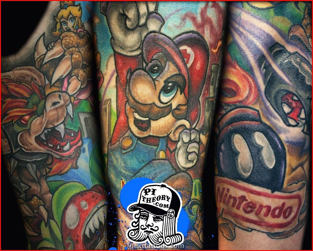 Video Game Character Tattoos