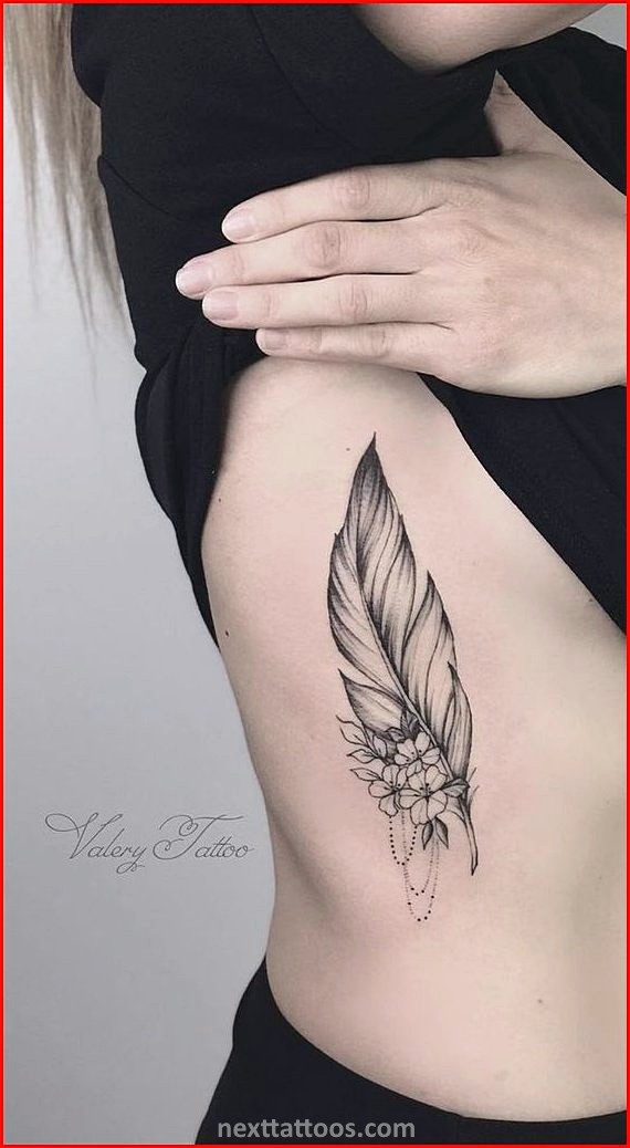 Women's Feather Tattoo Designs and Their Meanings